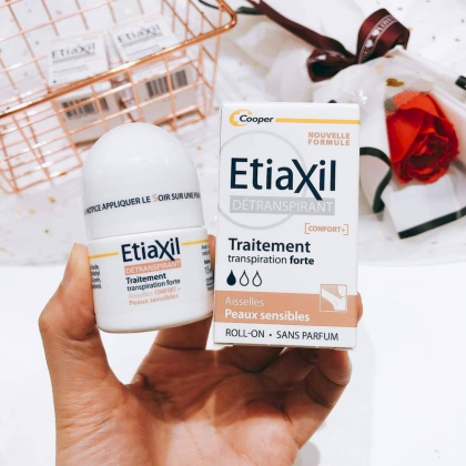 Lăn Khử Mùi EtiaXil Màu Nâu Dành Cho Da Nhạy Cảm 15ml