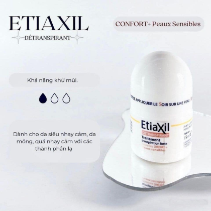 Cơ chế hoạt động của Lăn khử mùi EtiaXil Dành cho da siêu nhạy cảm