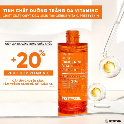Serum The Pure Jeju Tangerine Vita C Ampoule PrettySkin