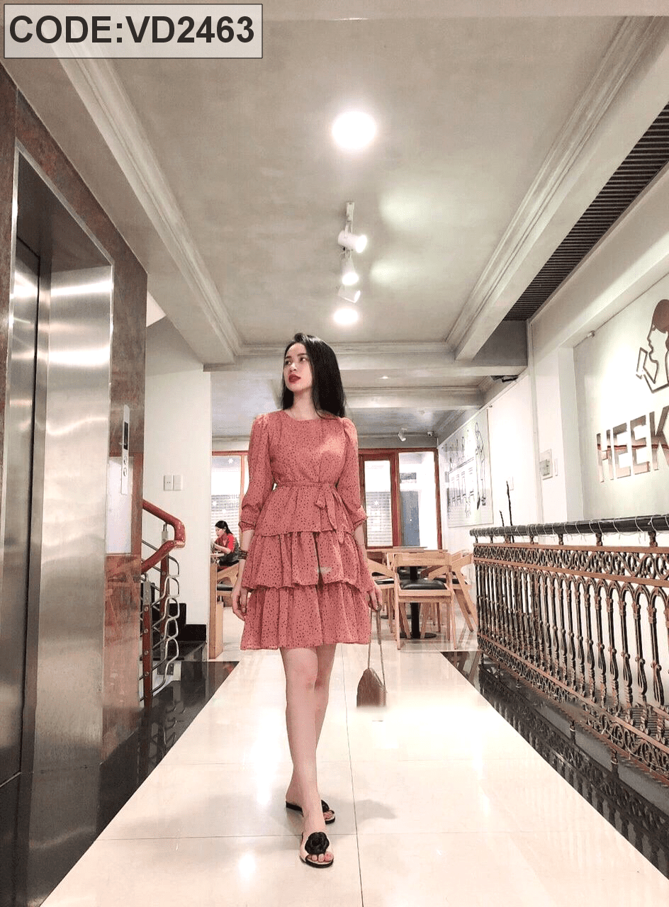 Váy voan nữ mùa hè phiên bản Hàn Quốc mỏng manh siêu đẹp rừng hoa ngọt ngào  mùa hè thủy triều - Váy eo cao 🆘 Kho Hàng Tàu | Đặt hàng