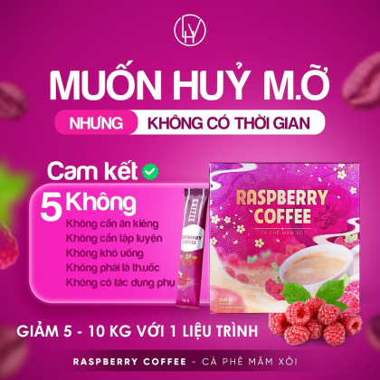 Cà phê giảm cân mâm xôi Raspberry Coffee