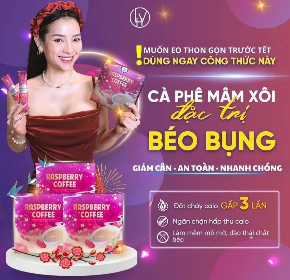 Công dụng của Cà phê giảm cân mâm xôi Raspberry Coffee