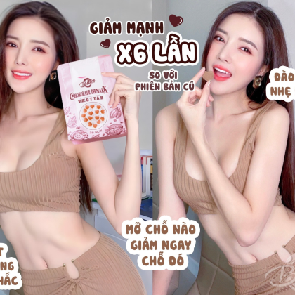 Kẹo Socola Giảm Cân Chokolade Danmark Vaegttab