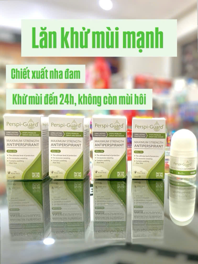 Ưu thế nổi bật Lăn Khử Mùi Perspi-Guard Maximum Strength Antiperspirant 30ml