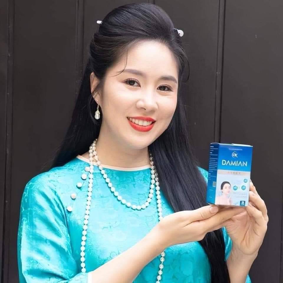 Viên uống trắng da Damian là thực phẩm hỗ trợ làm đẹp