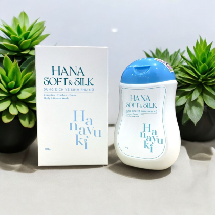 Dung dịch vệ sinh xanh Hanayuki mẫu mới