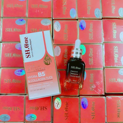 Serum Sh One màu đỏ  tinh chất B5 & Colagen tươi  40ml