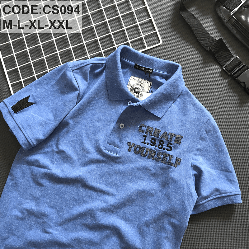 7769-z1283706243389_89d58c3481fbc9ffa72326ab583e0787-1-3.png Áo Thun Nam Polo Cổ Bẻ Vải Thêu Chữ - CS094