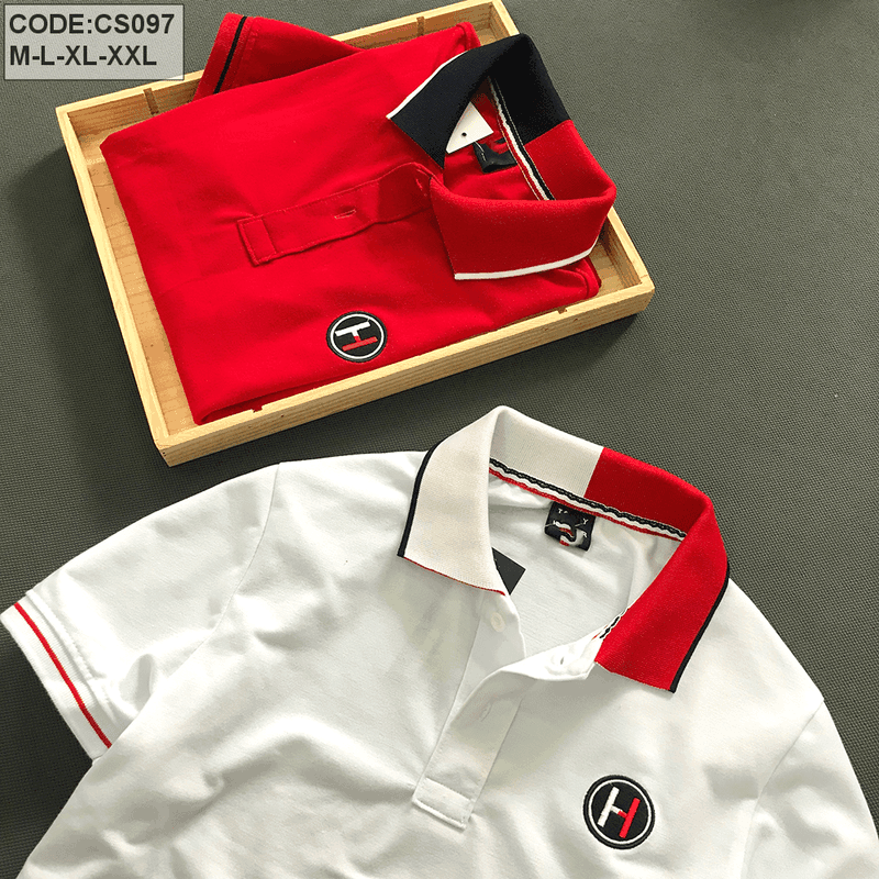 8088-z1325645924509_7fbb79be264a54c01eb14827334a622d-5-7.png Áo Thun Nam Có Cổ Logo TM Cao Cấp - CS097