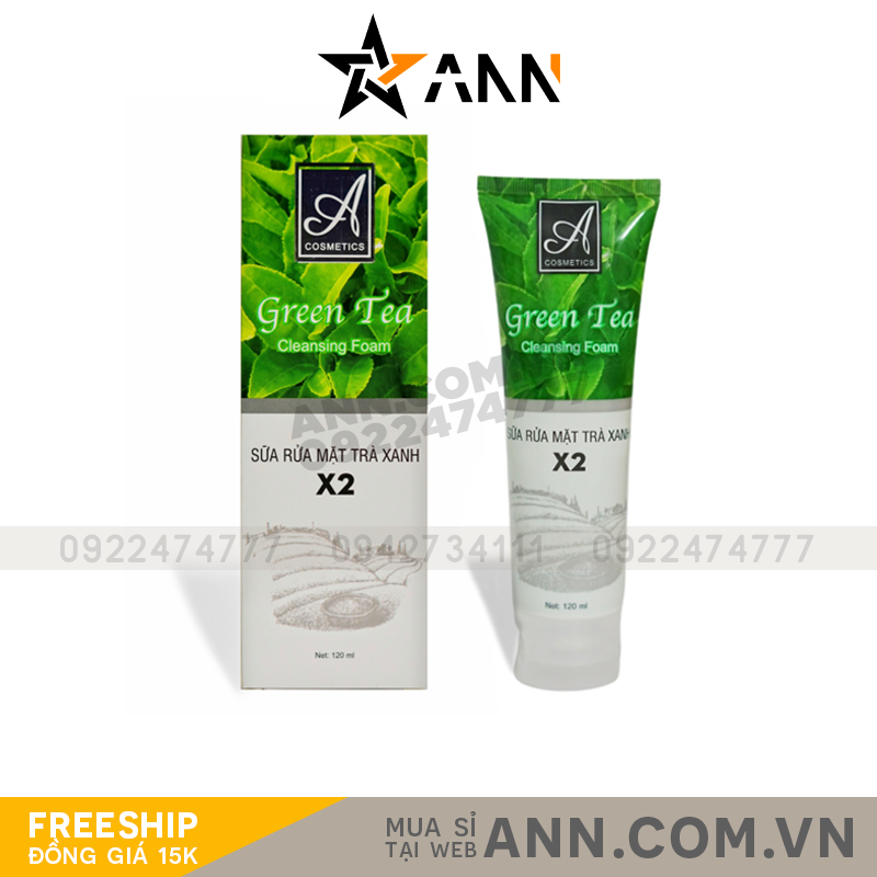 8936107160045-5.png Sữa Rửa Mặt Trà Xanh A Cosmetics Mỹ Phẩm Phương Anh - 8936107160045