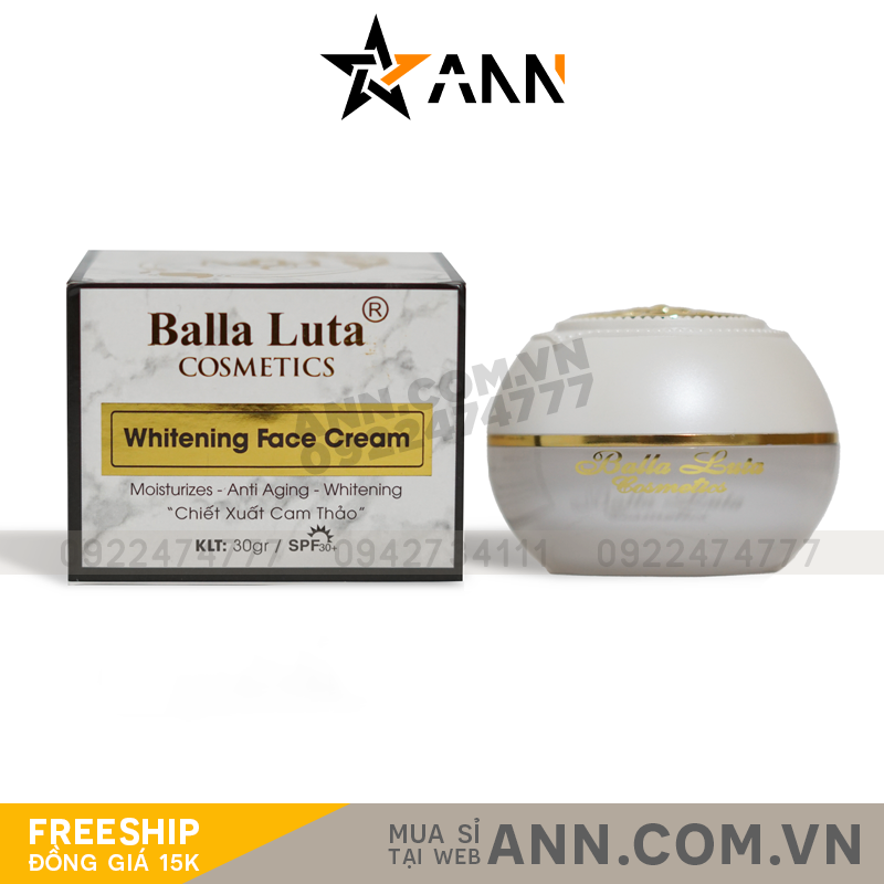 8936144070123.png Kem Face Nâng Cơ Balla Luta Whitening Face Cream - 8936144070123
