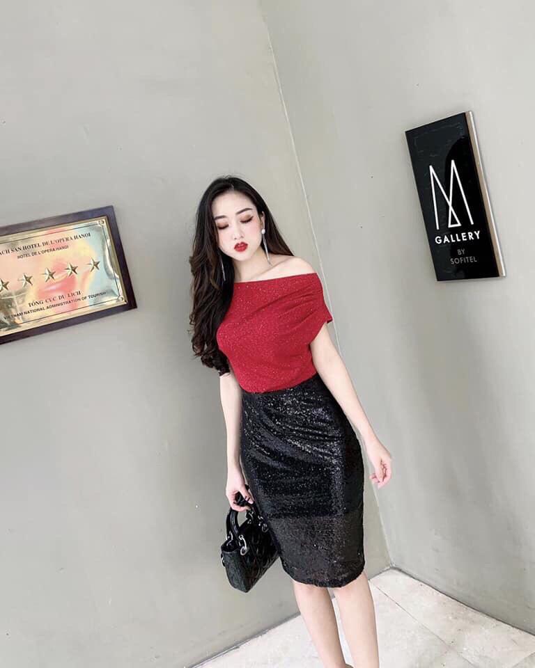 Áo váy trễ vai tay bồng tiểu thư- Đầm babydoll hở vai dáng xòe về 5 màu  trắng đen hồng nâu xanh cốm phong cách ulzzang | Shopee Việt Nam
