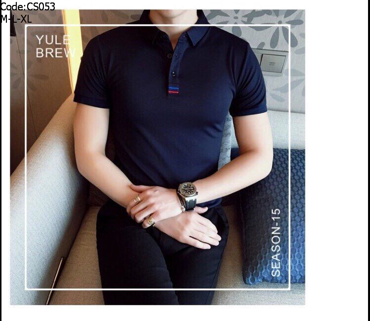 947-cs053-12-1.jpg Áo thun nam cổ polo thêu 3 sọc đỏ xanh( giá mới) - CS053