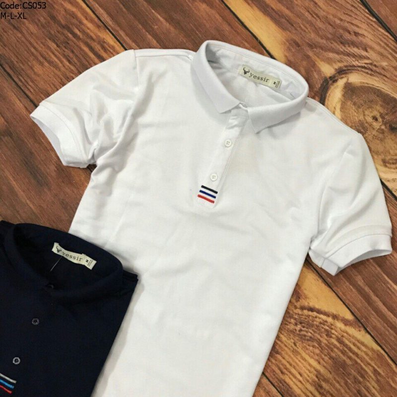 947-cs053-9-1.jpg Áo thun nam cổ polo thêu 3 sọc đỏ xanh( giá mới) - CS053