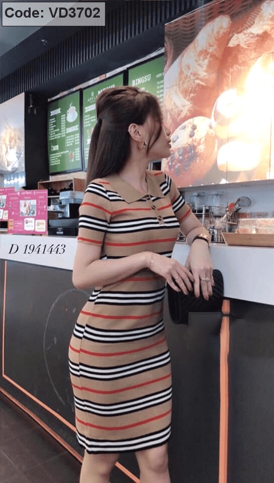 Váy Len Tăm Trơn 2 Lớp Cổ Vuông Dáng Dài Hàng Quảng Châu V3023 - Violet -  Tìm Voucher
