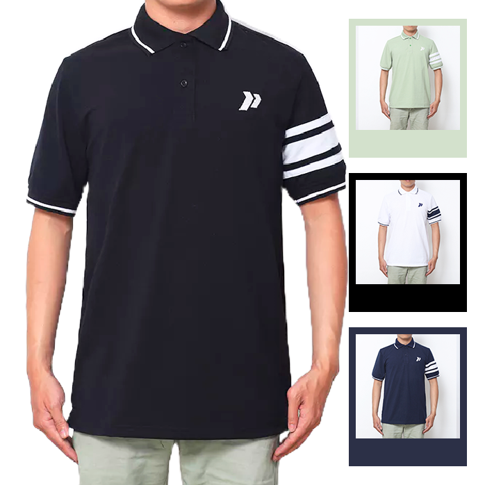 cs179-1.png Áo Thun Nam Có Cổ Cá Sấu Đốm Thêu Logo (Có Size 3XL) - CS179