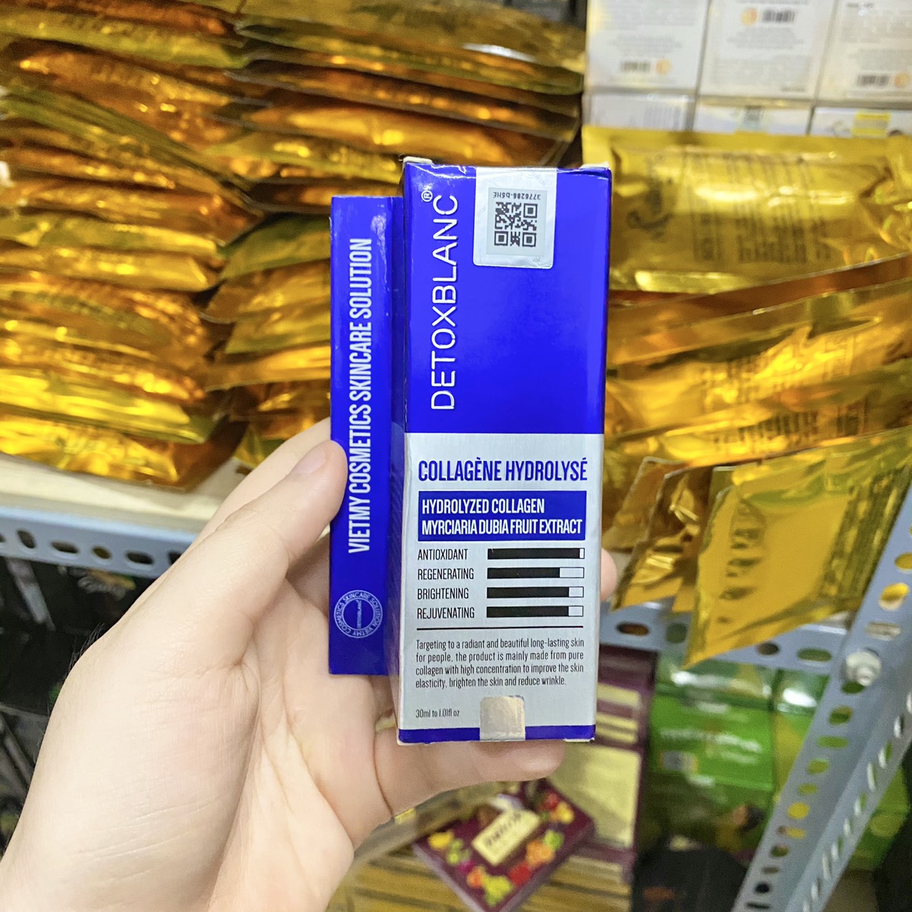 Serum collagen thủy phân Hydrolysé dưỡng da Detox Blanc chính hãng Serum collagen thủy phân Hydrolysé dưỡng da Detox Blanc chính hãng