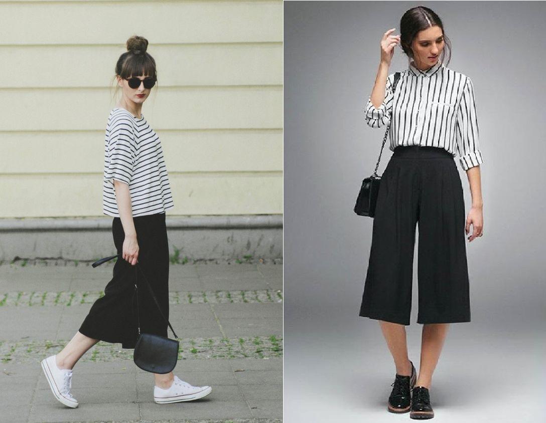Quần lửng ống rộng quần culottes đen | Thời trang thiết kế Hity – Hity -  lifestyle your way