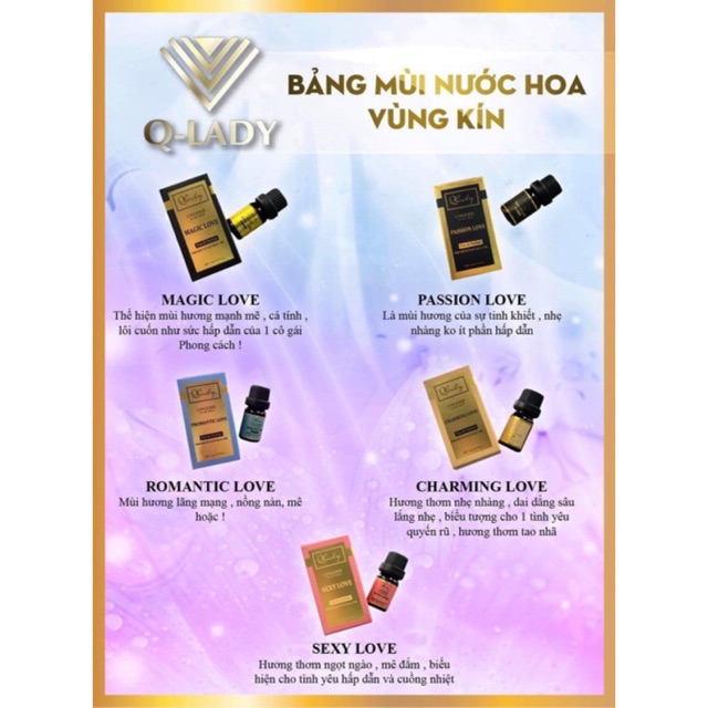 Nước Hoa Vùng Kín QLADY