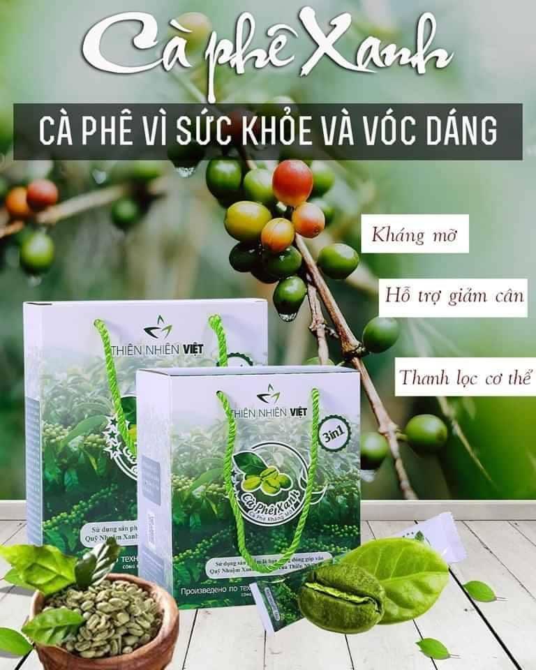 "HÔ BIẾN" 1Kg SAU 10 LY CÀ PHÊ XANH HỖ TRỢ GIẢM CÂN