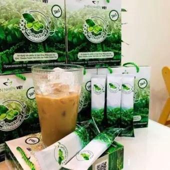 Cafe giảm cân kháng mỡ - Cà phê Xanh Thiên Nhiên Việt