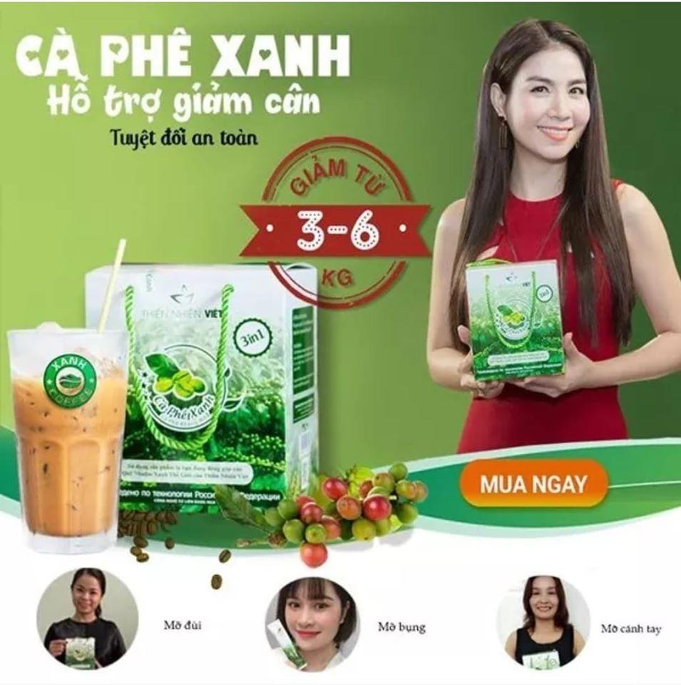 Cafe xanh tiêu diệt mỡ thừa thần tốc