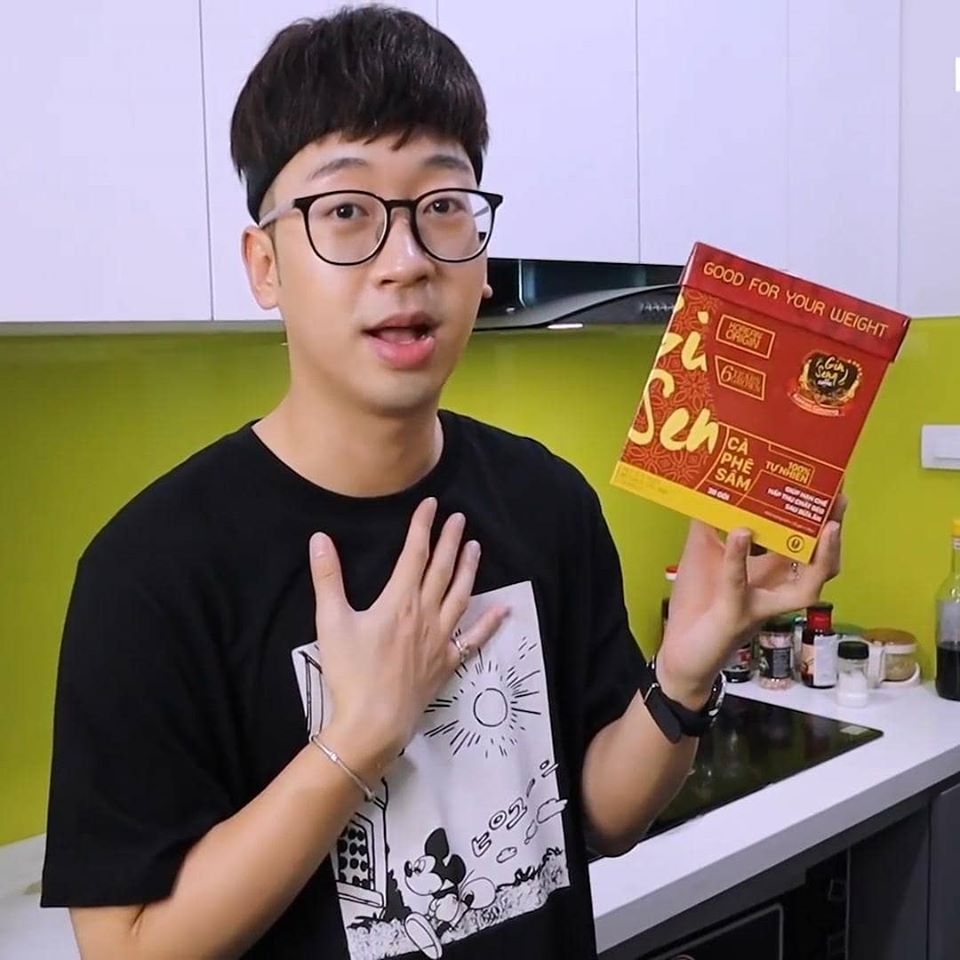 Cà phê sâm GinSeng Coffee được các Youtuber Mukbang tin tưởng sử dụng