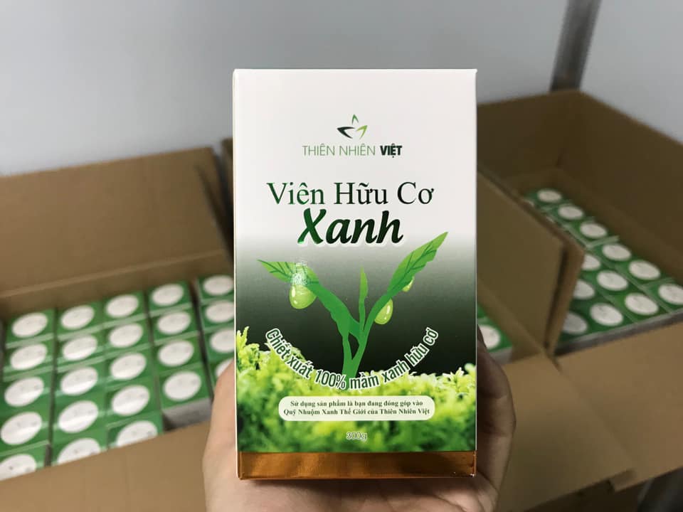Phân phối VIÊN HỮU CƠ XANH chính hãng Thiên Nhiên Việt