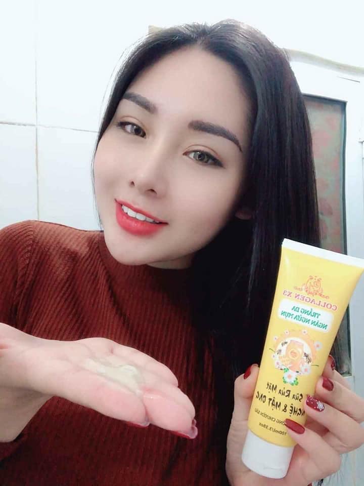 Sỉ sữa rửa mặt COLLAGEN X3 mỹ phẩm Đông Anh