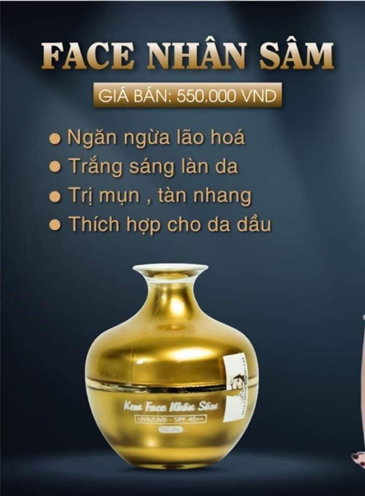 Kem face nhân sâm N-collagen chính hãng