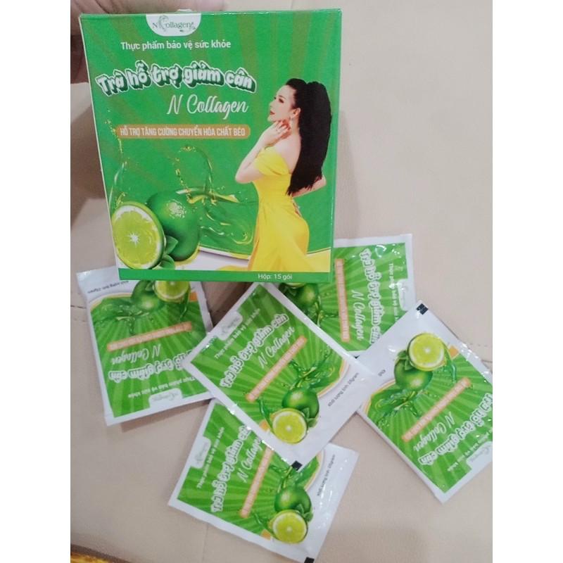 Detox Chanh hỗ trợ G.i.ả.m C.â.n N Collagen chính hãng