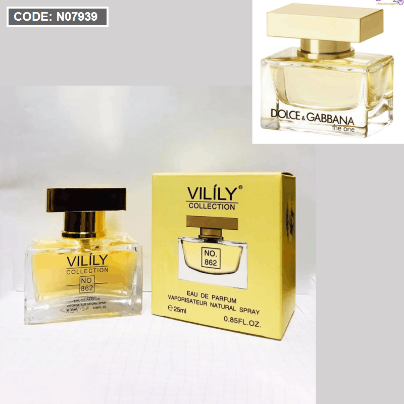 Nước hoa mùi nữ nội địa Trung Vilíly 25ml thơm lâu( nhiều mùi)