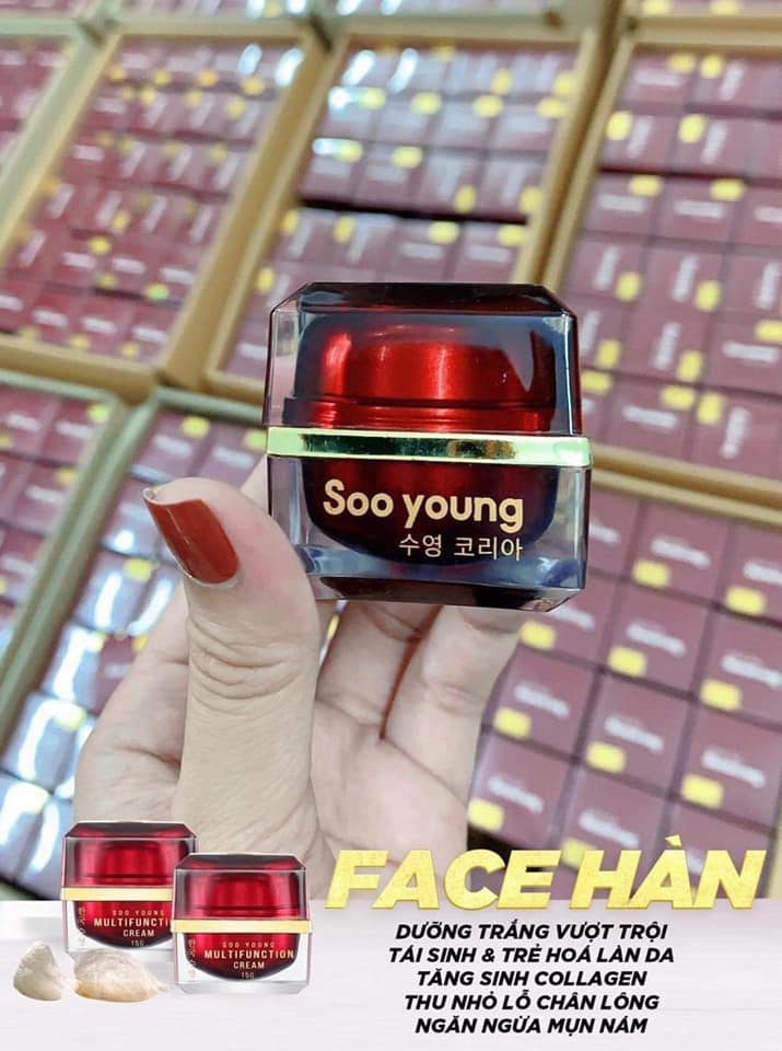 Kem face hàn giúp căng bóng chống lão hóa Soo Young