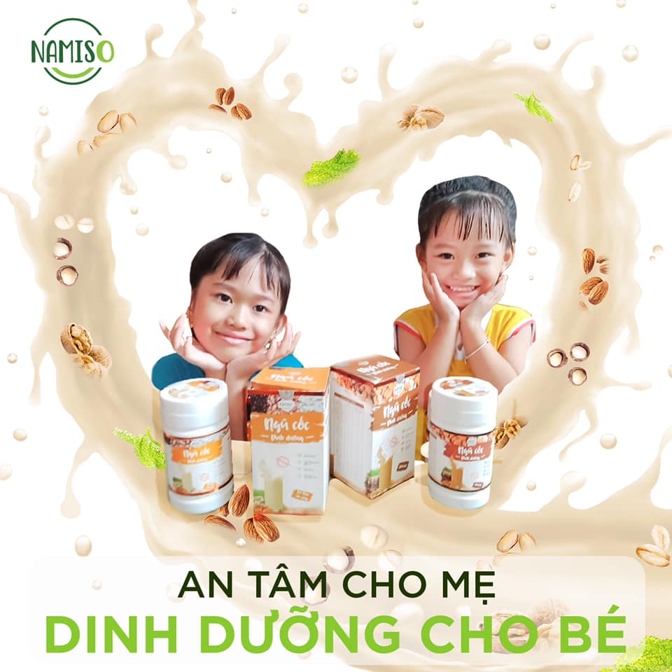 Ngủ cốc dinh dưỡng Namiso hoàn hảo cho bé