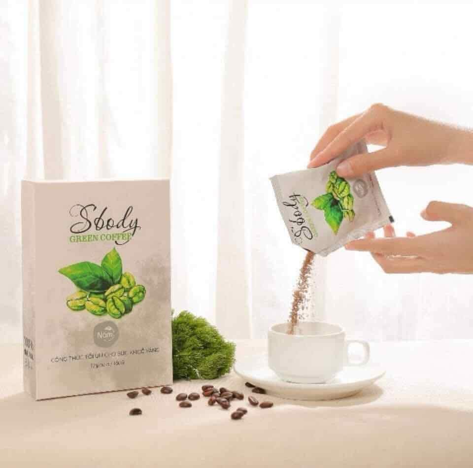 Nấm giảm cân SBody Green Coffee dạng bột chính hãng