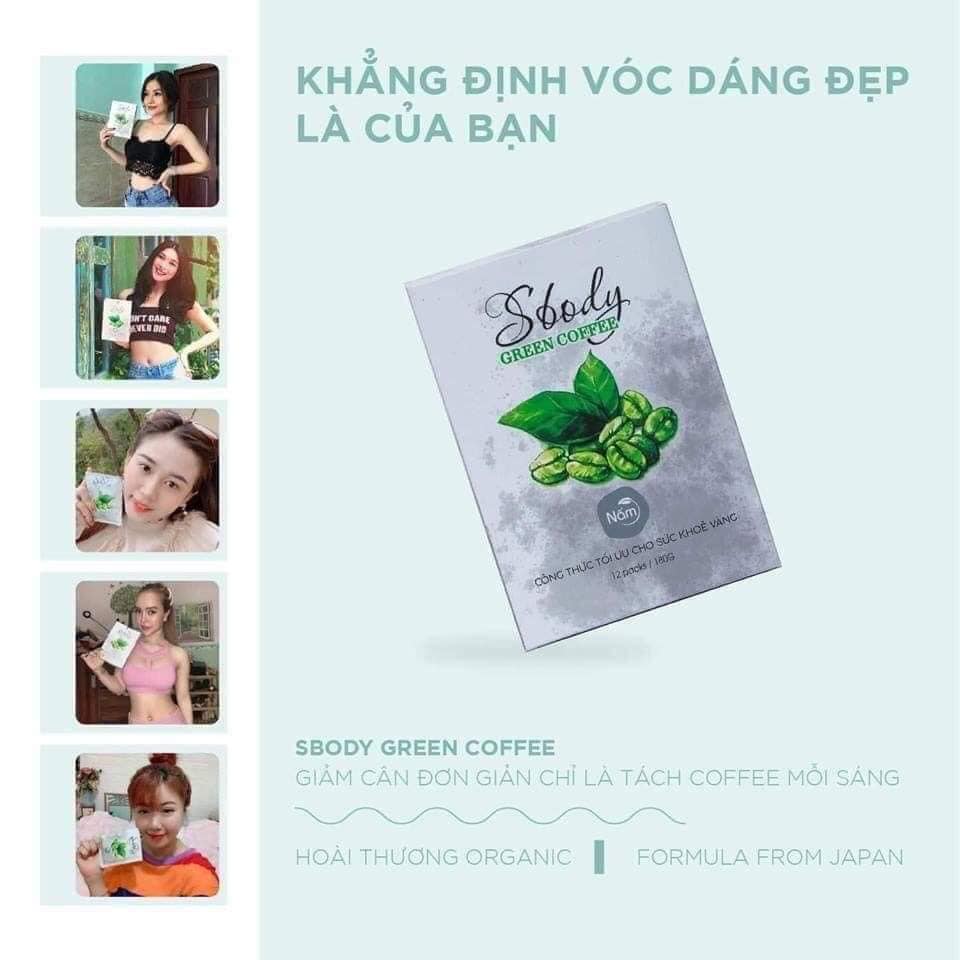 Nấm giảm cân SBody Green Coffee dạng bột chính hãng