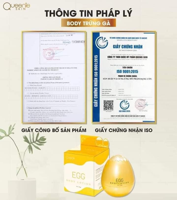 BODY TRỨNG VÀNG Queenie Skin với thiết kế vô cùng sang trọng