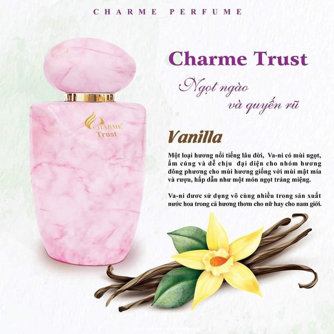 Nước hoa nữ charme trust 50ml chính hãng