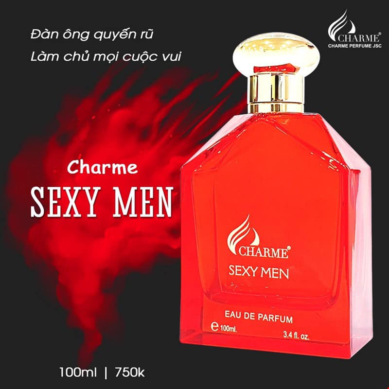 Nước hoa Nam Charme Sexy Men 100ml chính hãng