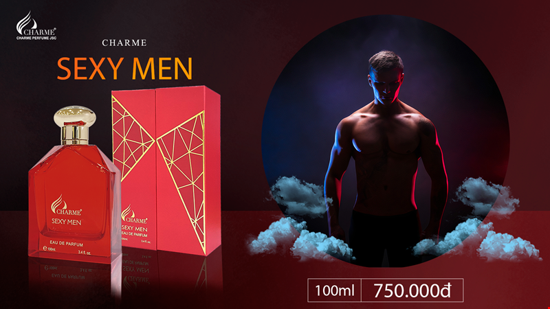 Nước hoa Nam Charme Sexy Men 100ml chính hãng