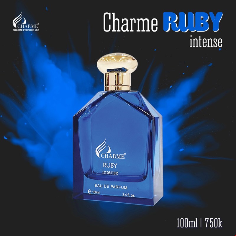 Nước hoa nam Charme Ruby Intense 100ml chính hãng