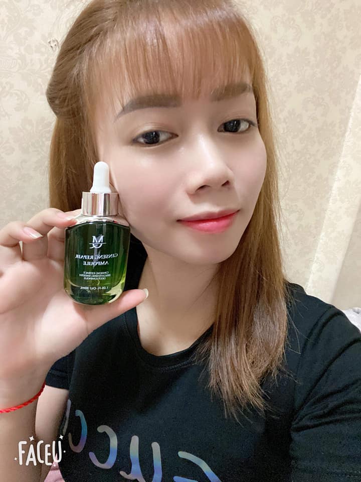 Serum căng bóng da nhân sâm MQ Skin - dưỡng chất không thể thiếu mùa hè