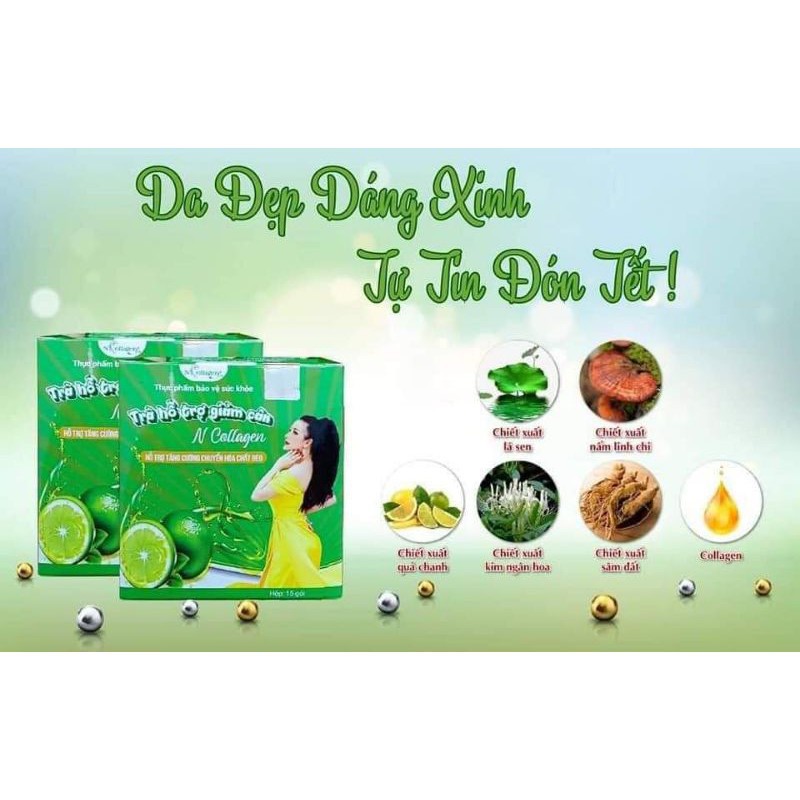 Giữ cân không khó - vì đã có Detox Chanh N-Collagen