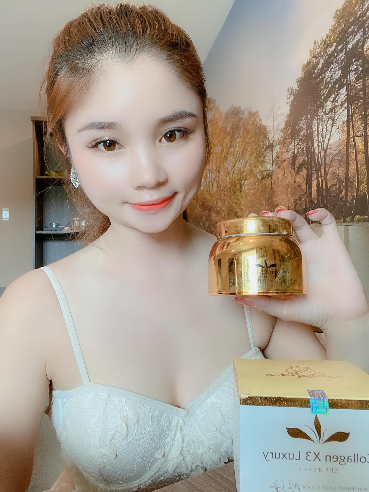 Muốn đen thì tìm nắng, muốn trắng tìm kem body Colagen x3 Luxury