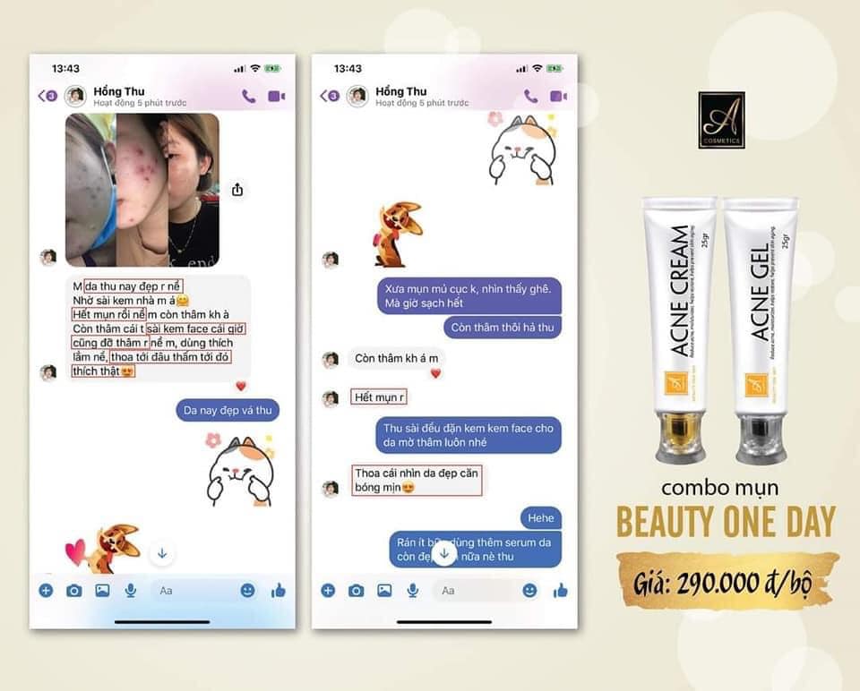 Trị mụn không khó chỉ sợ không chịu khó với A Cosmetics Phương Anh