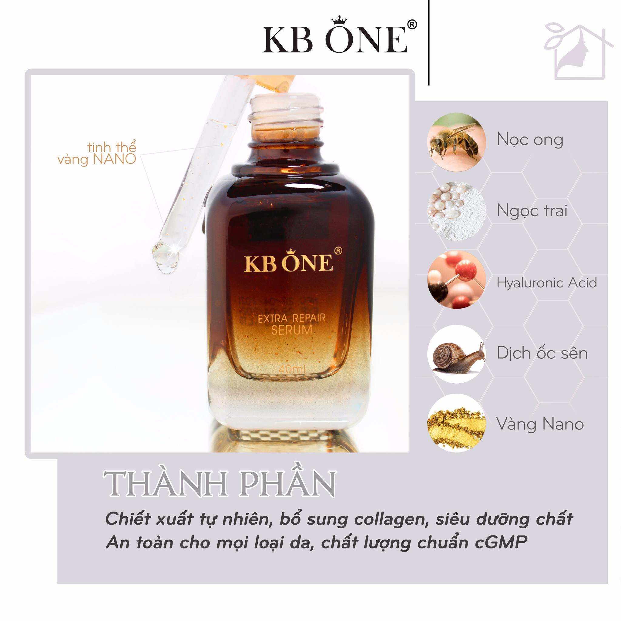 Serum collagen KBONE chống lão hoá da