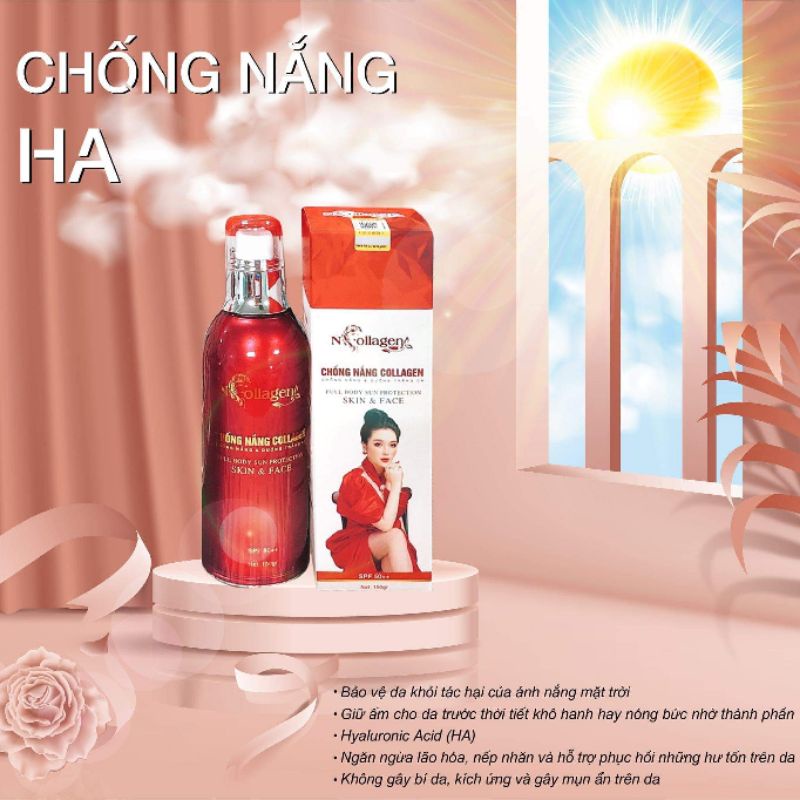 Tia UV có thể khiến chị em thấy mệt nhưng CHỐNG NẮNG HA nhà N COLLAGEN chắc chắn khiến chị em mê