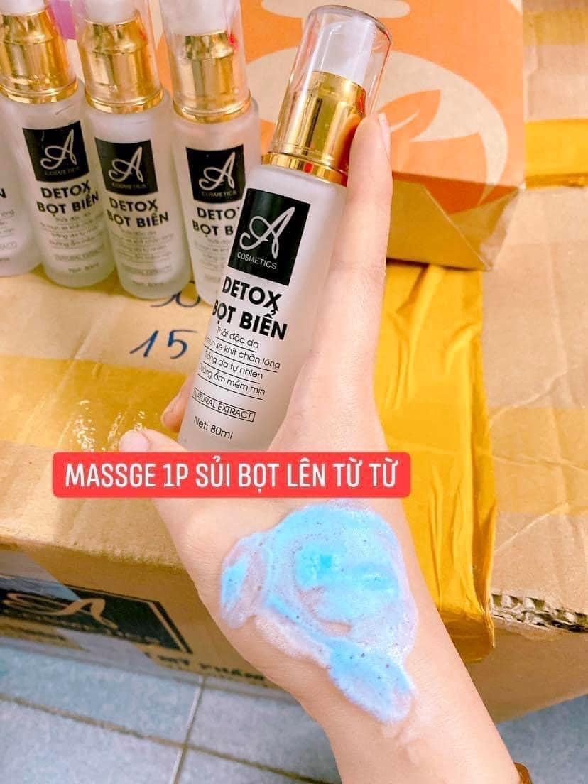 Làm sạch từ gốc bí quyết của làn da không mụn với Detox A COSMETICS PHƯƠNG ANH