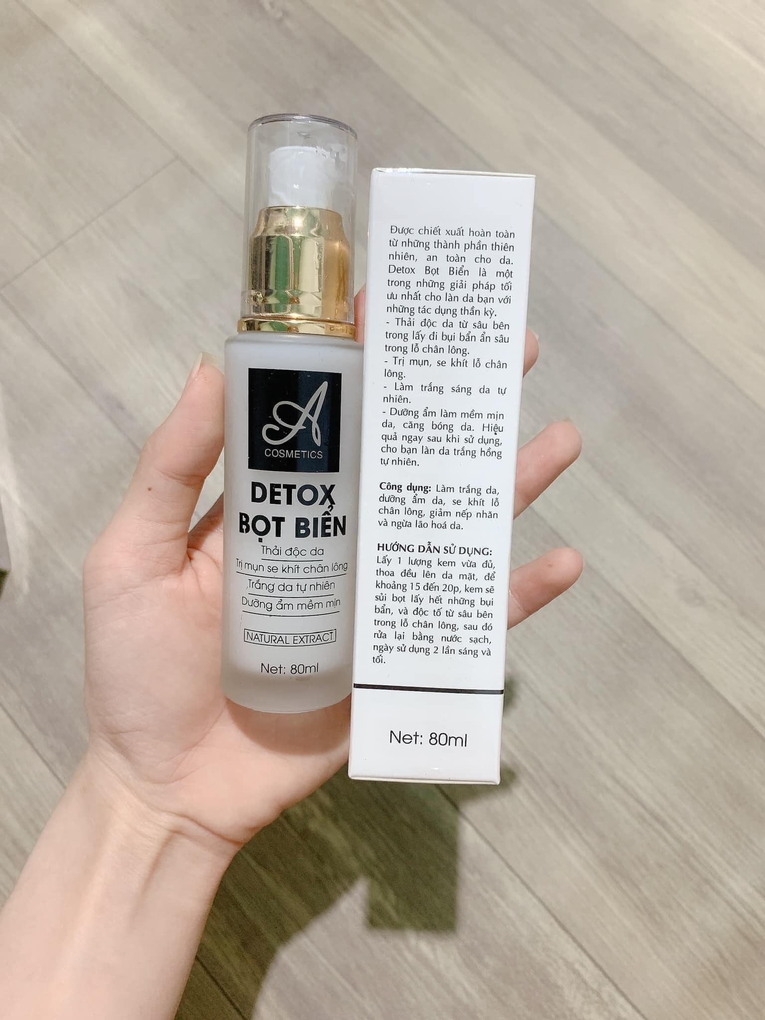 Đệ nhất về thải độc tố giúp da sạch sâu detox bọt biển A COSMETIC PHƯƠNG ANH