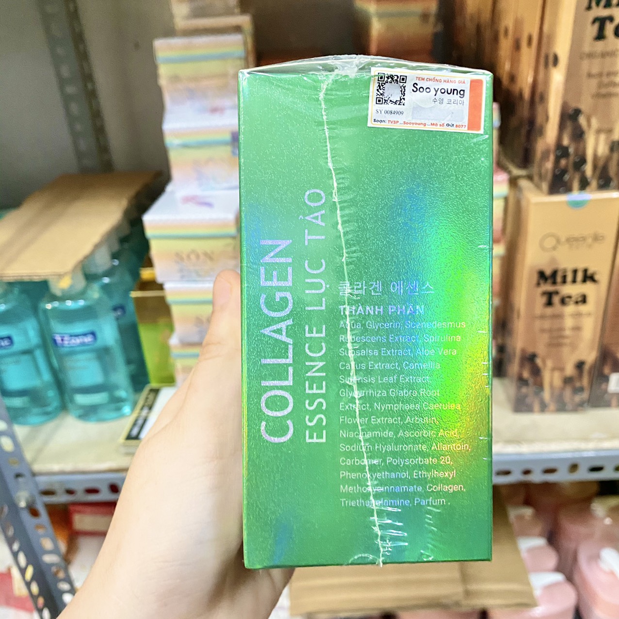 Tinh chất Collagen Lục tảo Soo Young Chính hãng